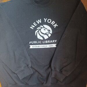 New York Public Library Sweatshirt Size XL